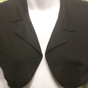 Black casual shrug